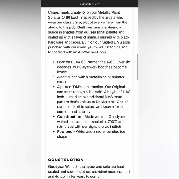 Doc Martens Boots 🩶 - Picture 9 of 9